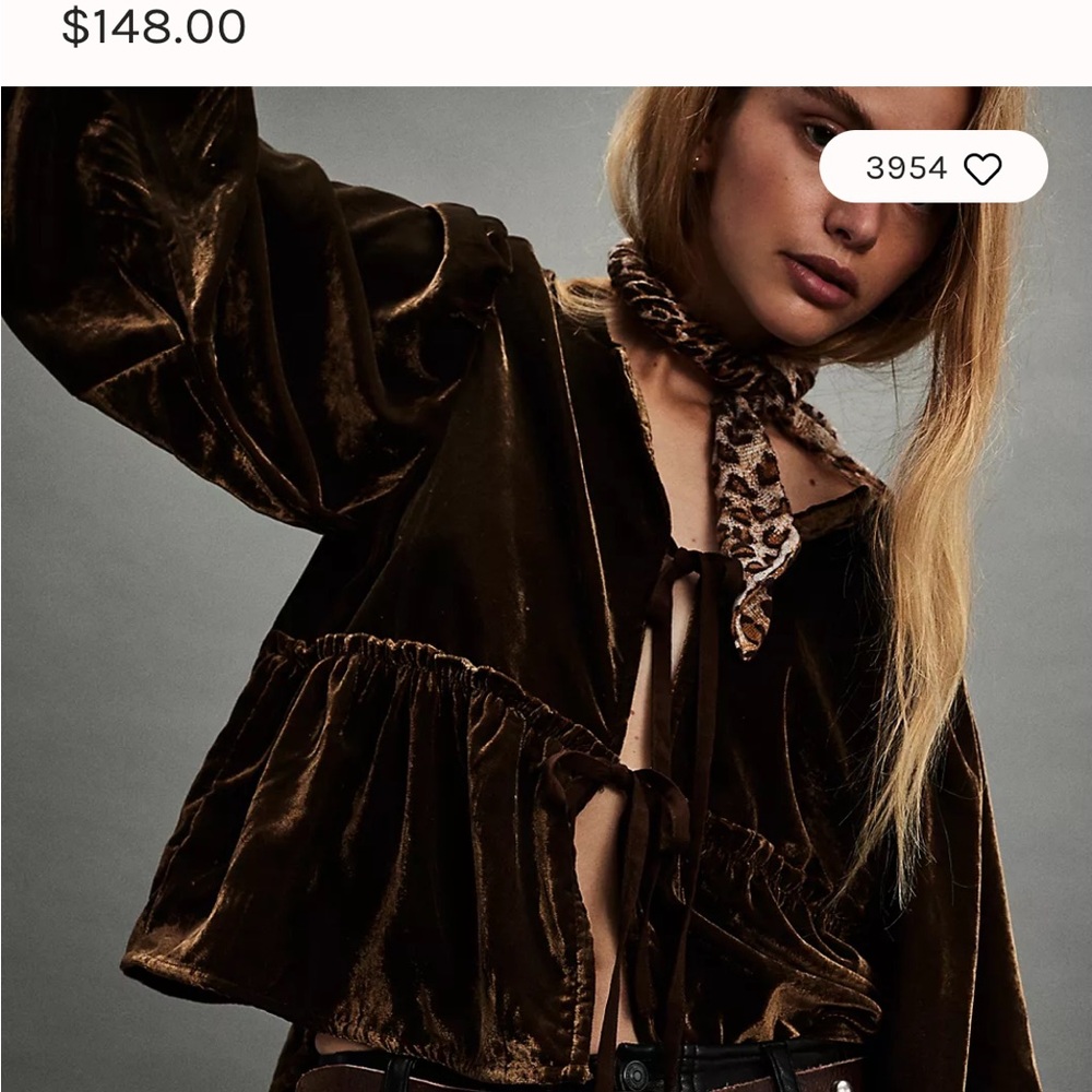 Free People Brunch Babe Top NWT